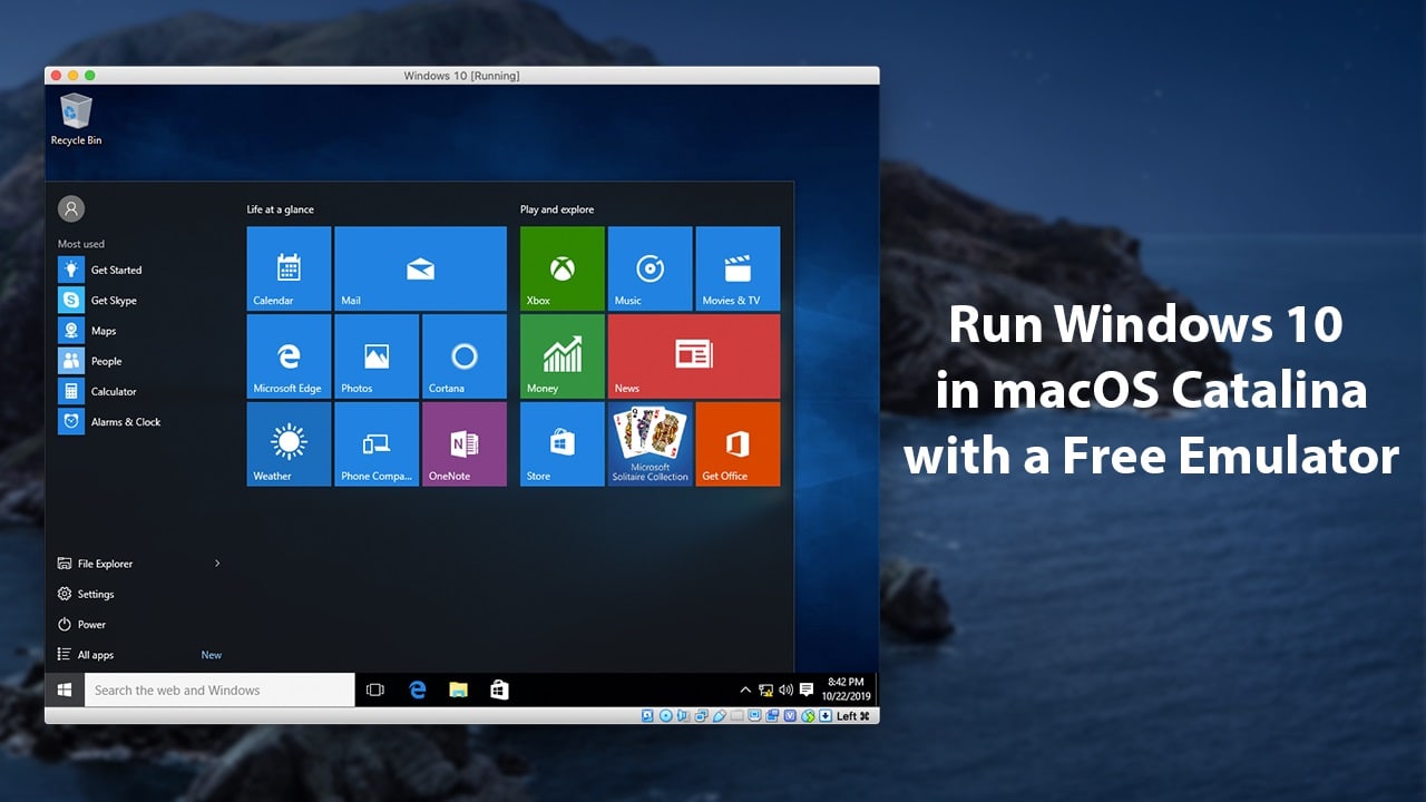 mac screen emulator for windows 10